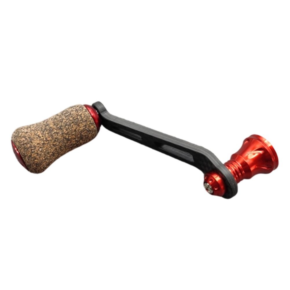 Rubber Cork Handle 70MM Knob Carbon Fibre Material Ergonomic Grip Screw-in Type - Picture 19 of 22