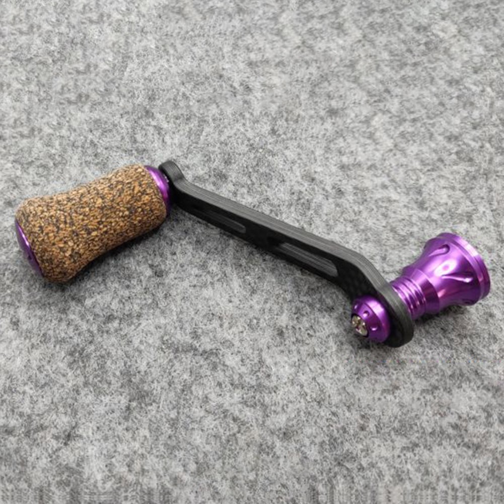 Rubber Cork Handle 70MM Knob Carbon Fibre Material Ergonomic Grip Screw-in Type - Picture 22 of 22
