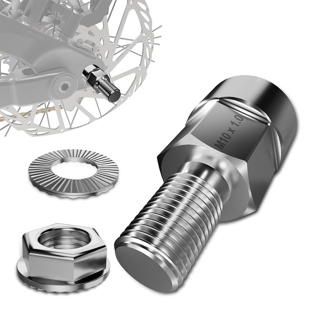Quick Install Bicycle Trailer Axle Adapter for M10 M5 38 Inch Solid Axle