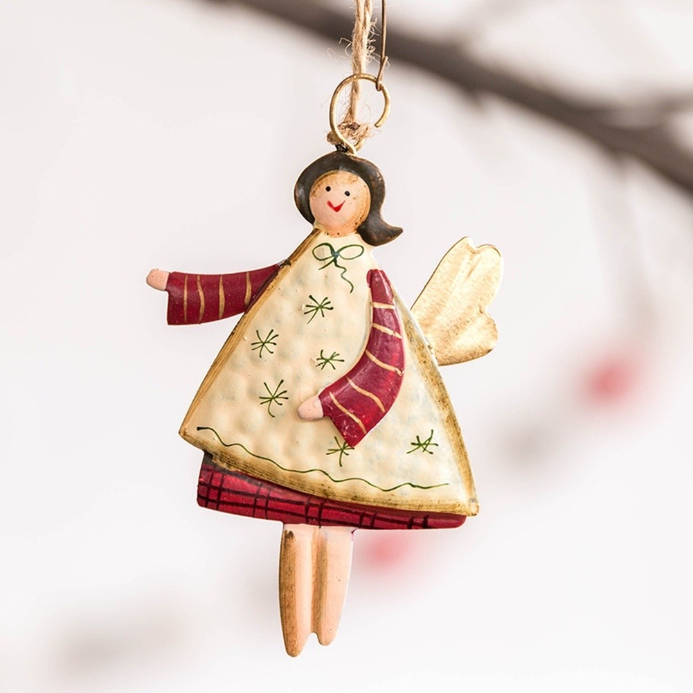 Christmas Angel Pendants Attention-Catching Ornaments Charming Holiday Decor - Picture 20 of 35