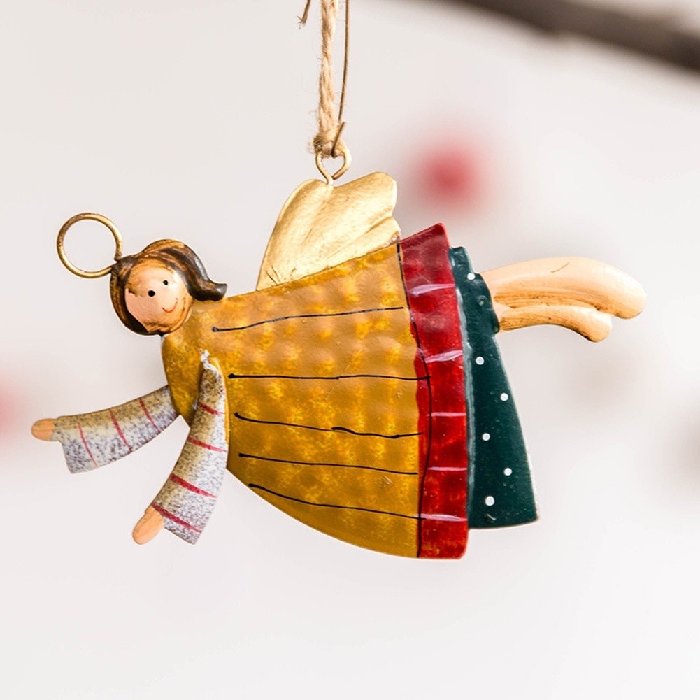 Christmas Angel Pendants Attention-Catching Ornaments Charming Holiday Decor - Picture 21 of 35