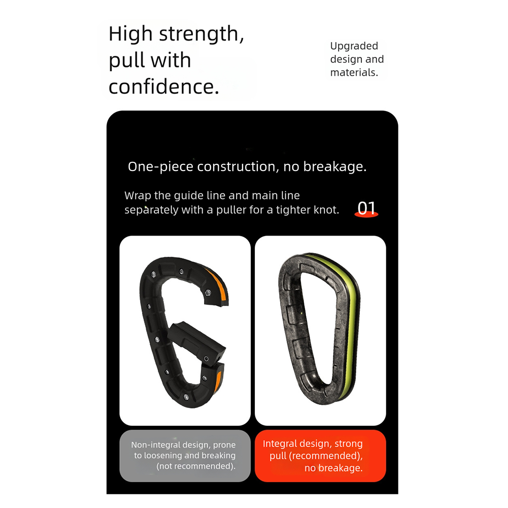 Cable Puller Carbon Material Low Temperature Resistance Metal Buckle Design