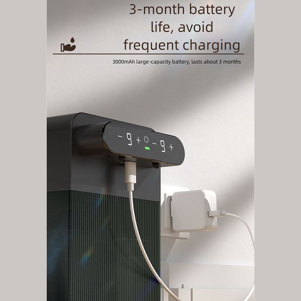 Touchless Dual Head Electric Soap Dispenser with Foam Function 400ml Capacity