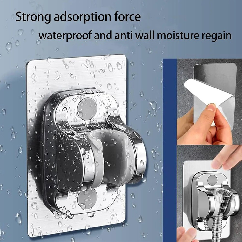 Support de Douche Épaissi Réglable avec Montage Facile pour Pommeau de Douche - Picture 18 of 25