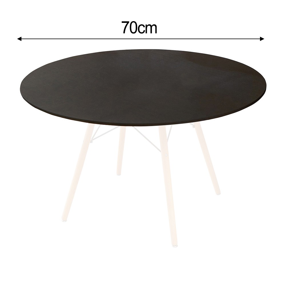 Round Table Cloth Elastic Stretch Waterproof Fitted Reversible Stain Resistant