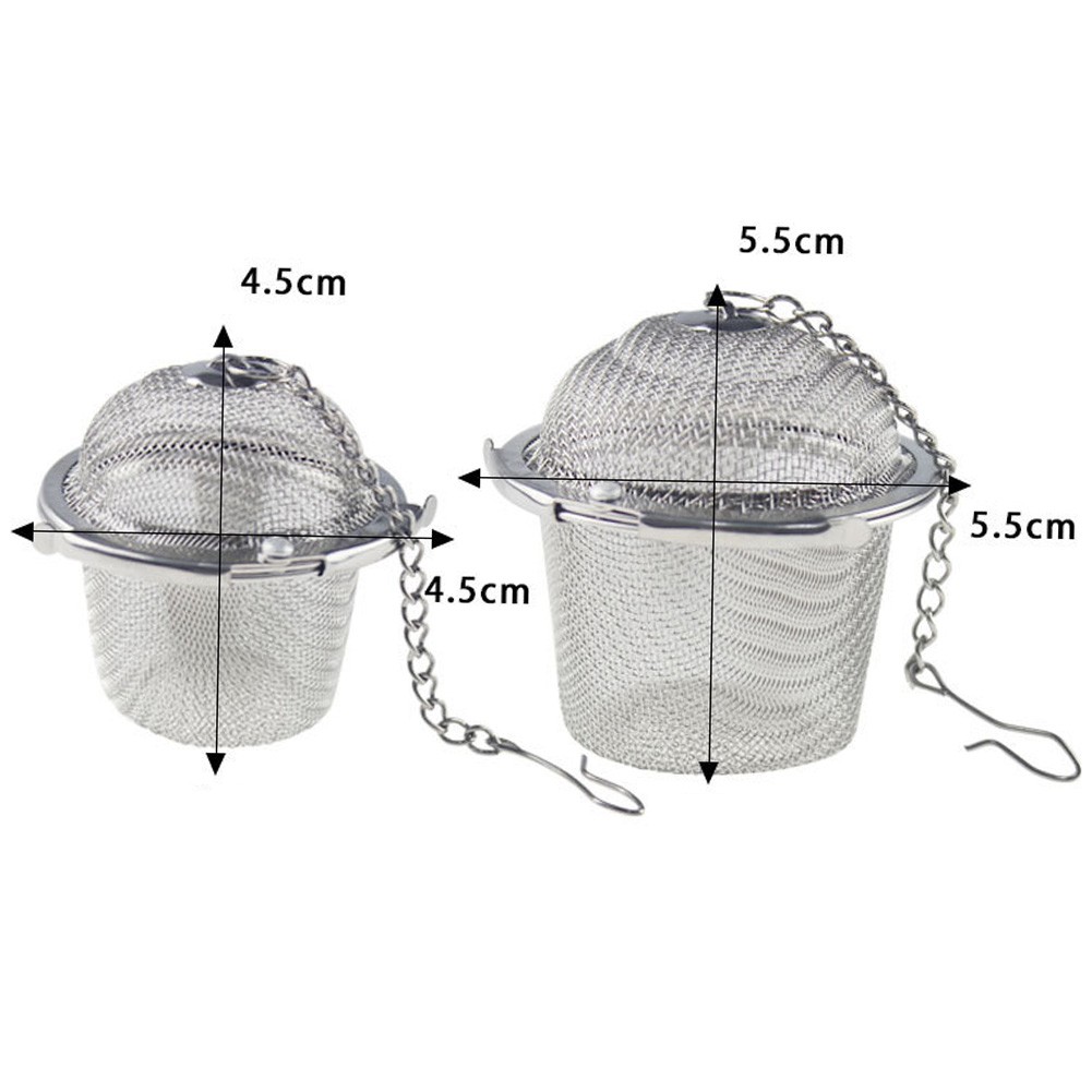 Large Stainless Steel Tea Infuser Ball for Loose Leaf and Spice Brewing Uses