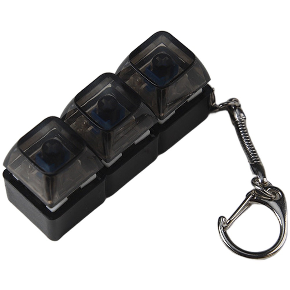 Tester Tastiera PC Trasparente con Suoni e Luci per Utenti Tastiera Meccanica