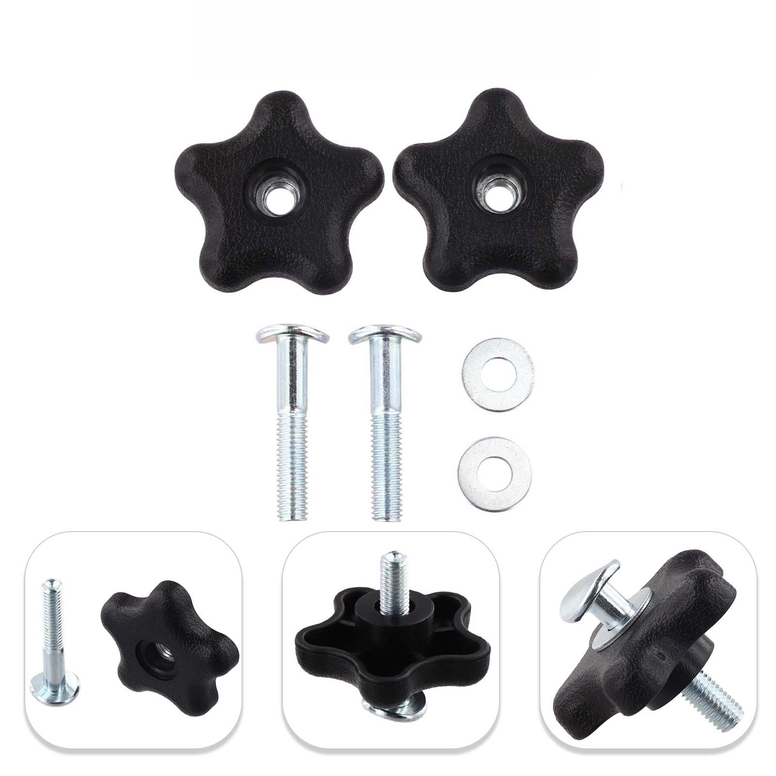 Replacement Handle Knobs for Toro Mower with Washers and Bolts 2 Pack 4 Pack