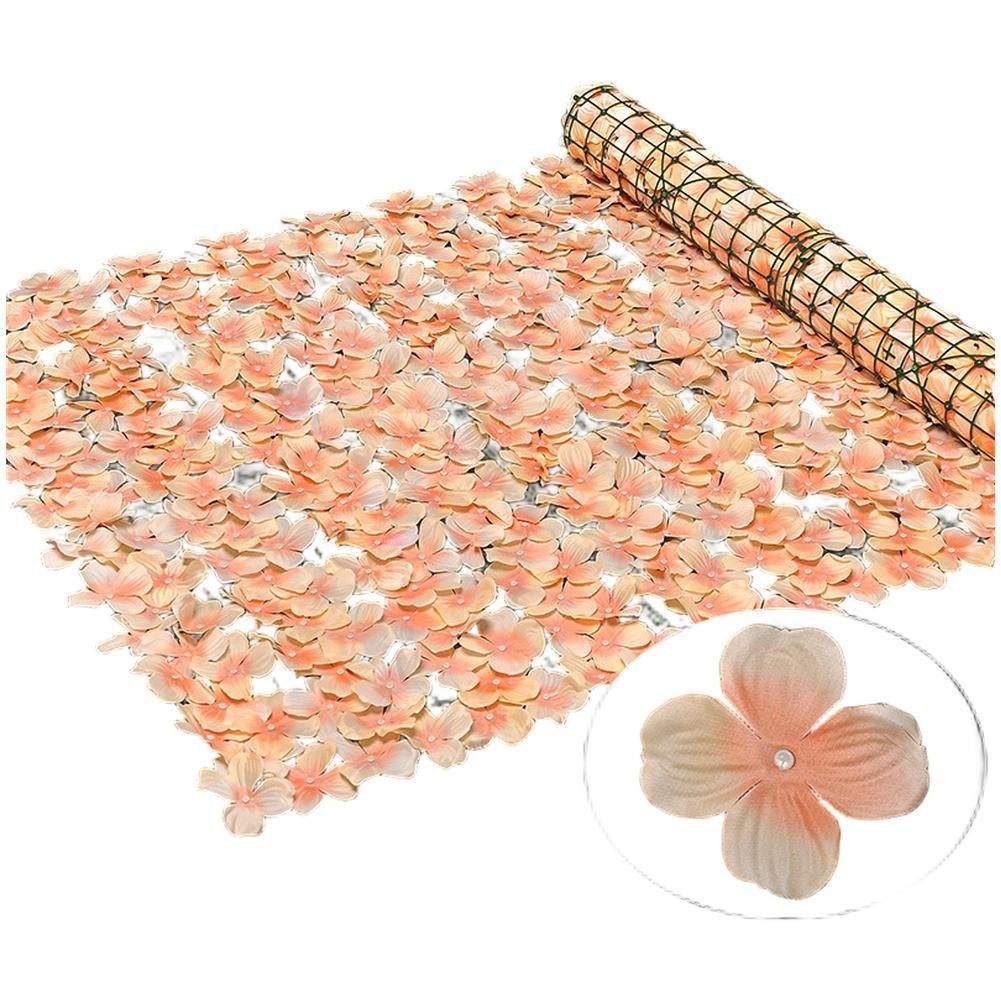 Artificial Hydrangea Fence Decoration for Gardens Wedding Venues and Courtyards