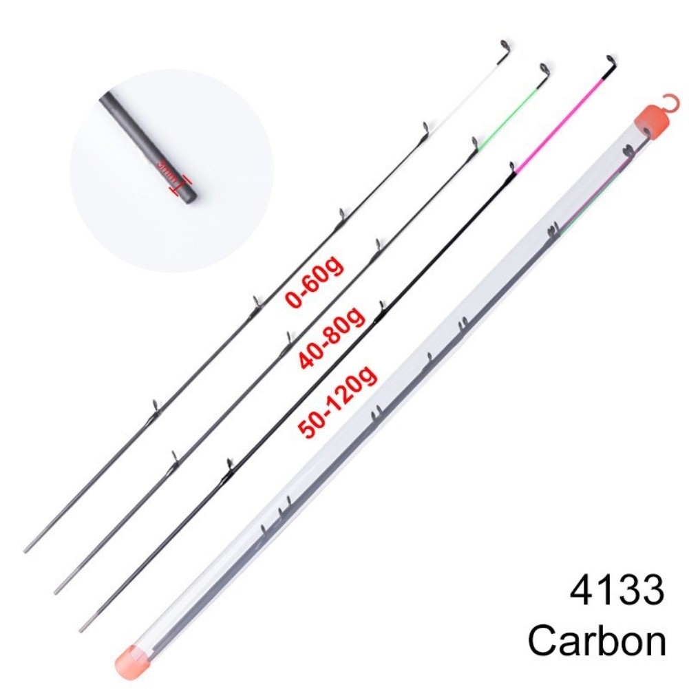 Carbon Fiber Rod Tips 120g For Feeder Rod Replacement Heavy Medium Light - Picture 13 of 16