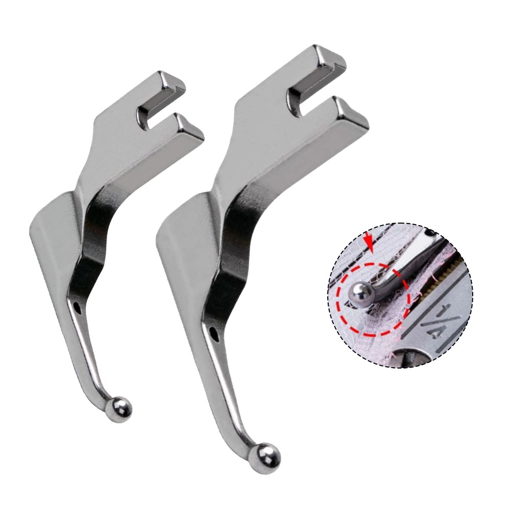 Piedino pressa paillettes perline per cuciture lisce su tessuti e abiti perline - Foto 17 di 20