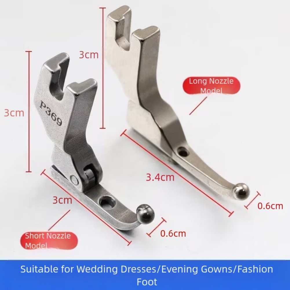 Piedino pressa paillettes perline per cuciture lisce su tessuti e abiti perline - Foto 14 di 20