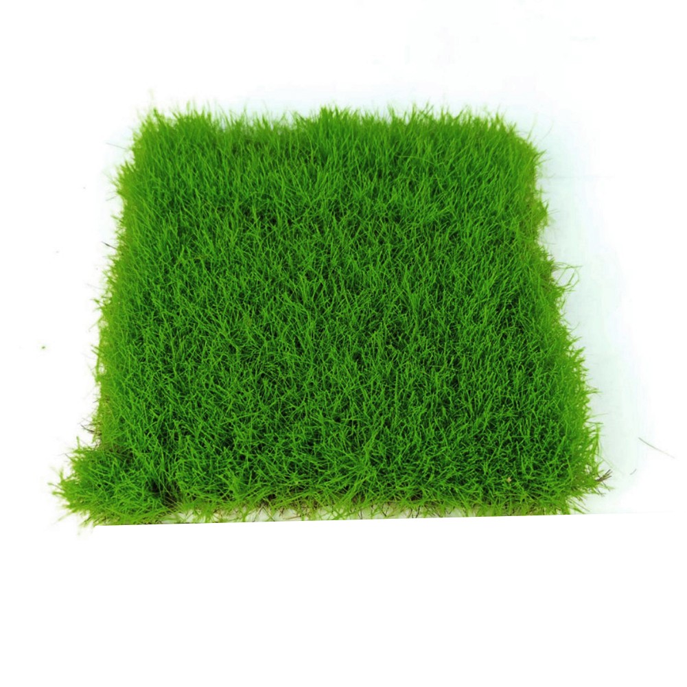 Miniature Artificial Grass Mats Waterproof for Dollhouse Fairy Garden Projects