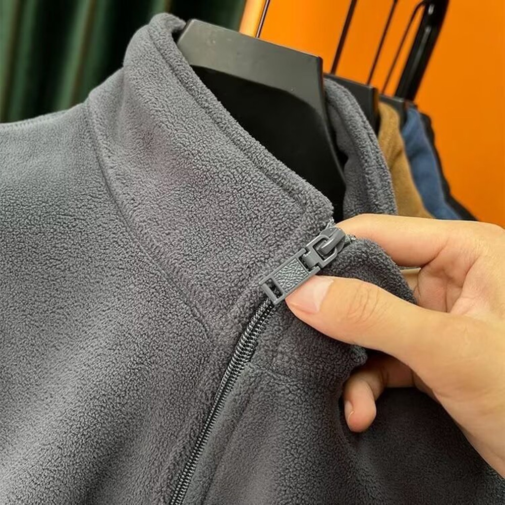 Double Side Fleece Casual Plush Coat Available In M~5XL Everyday Homewear - Picture 15 of 40
