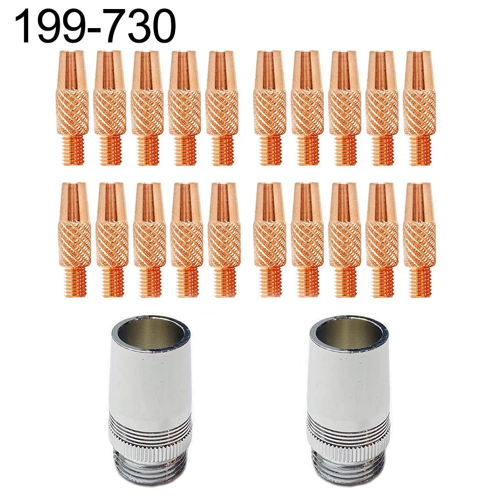 Spool Gas Contact Nozzle 186405 Direct for Hobart MIG Welding Equipment