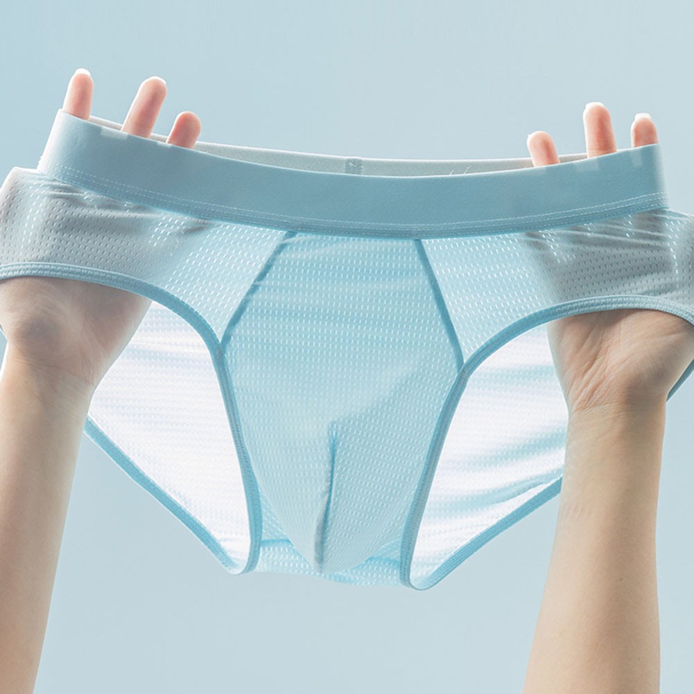 Ice Silk Briefs Comfortable Underwear Gender Specific Lightweight Fabric - Picture 27 of 28