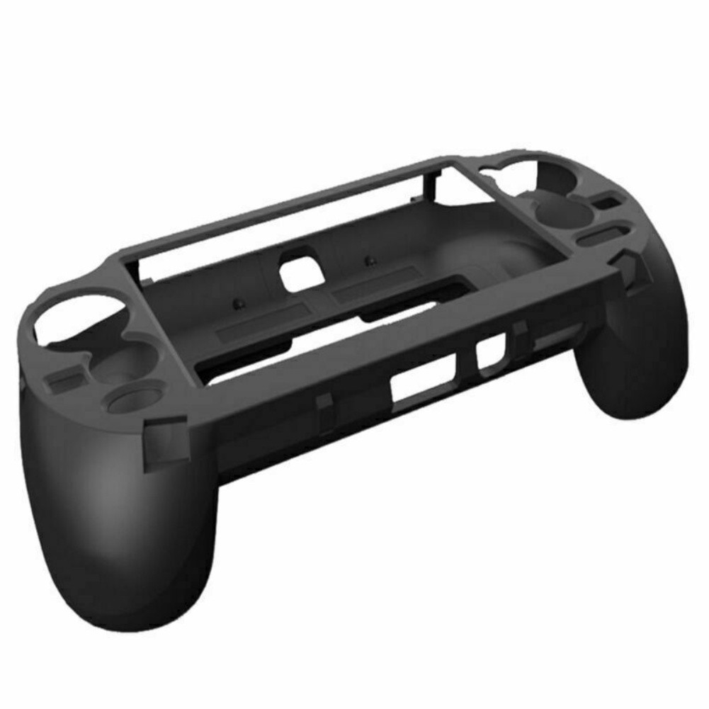 Custodia protettiva controller gioco per PS Vita 1000 con impugnatura pulsante trigger L2 R2 - Foto 4 di 5