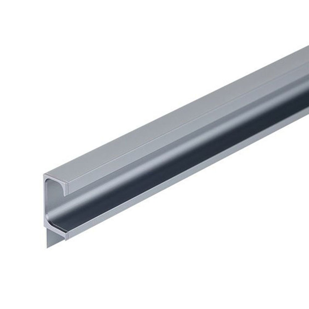 Embedded Aluminum Sliding Door Handle for Furniture Cabinet and Drawer Use