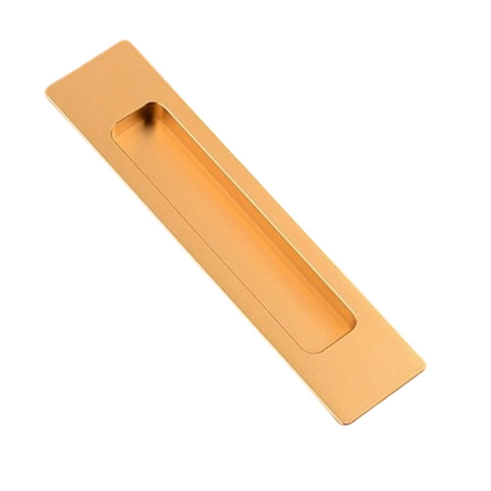 Cabinet Door Handle Aluminum Alloy Handle Electroplated Finish Long-lasting Use