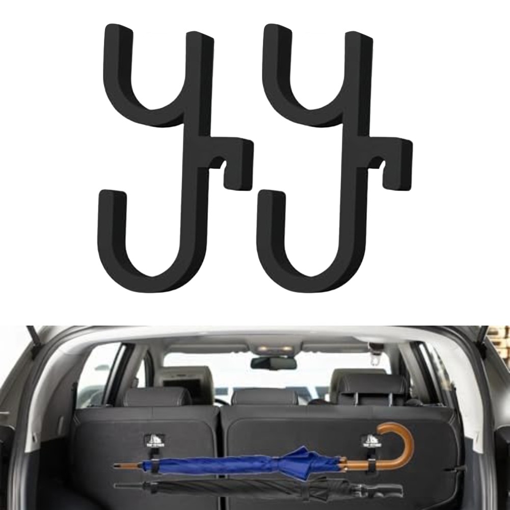 Auto Schirmhaken 2 Stück kein Lärm kein Bohren Installation passt für die mei - Picture 4 of 9