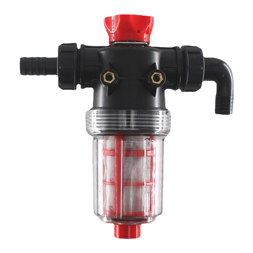 Irrigation Water Pump Filter Inline Strainer with Double Layer Fine Mesh Design
