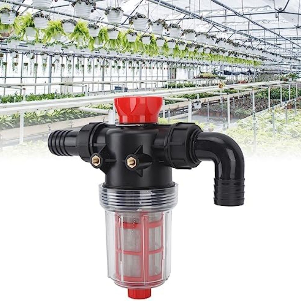 Irrigation Water Pump Filter Inline Strainer with Double Layer Fine Mesh Design