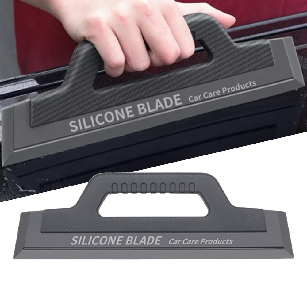 Soft Silicone Car Squeegee for Window Water Removal NonScratch Auto Glass Tool