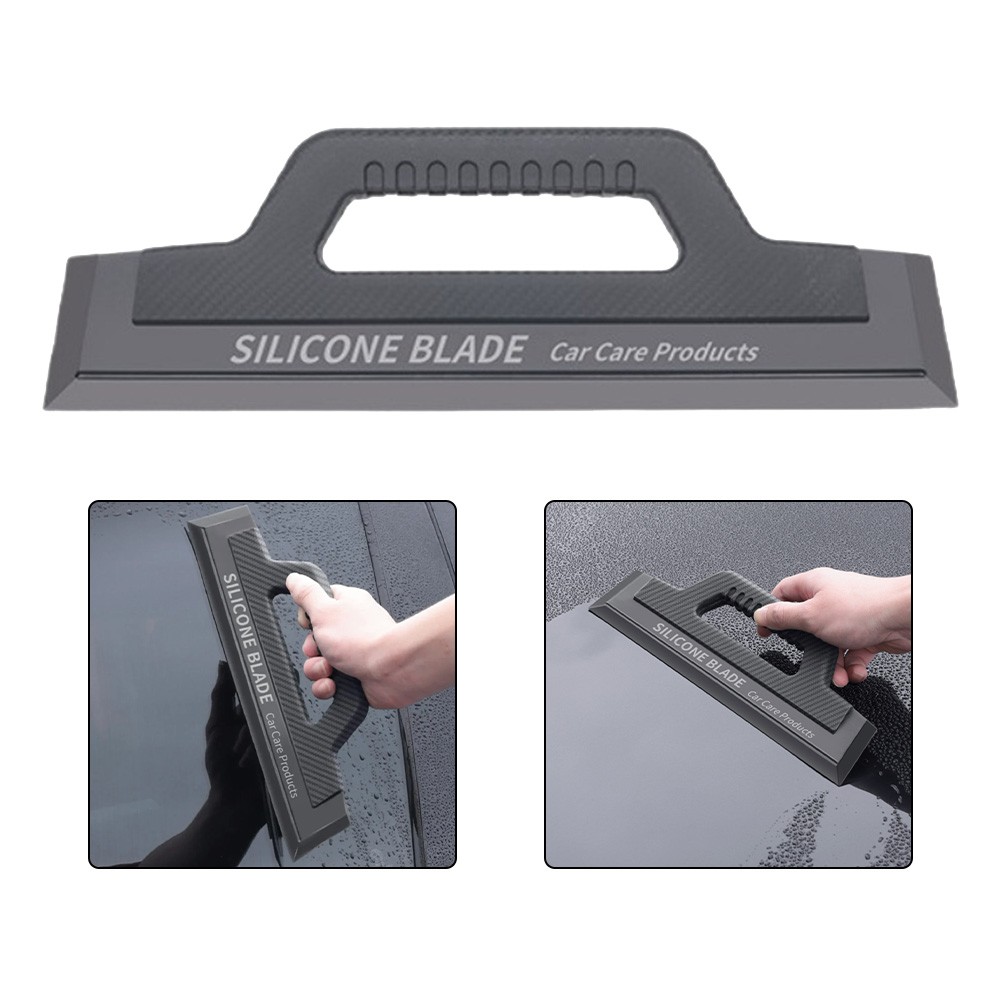 Soft Silicone Car Squeegee for Window Water Removal NonScratch Auto Glass Tool