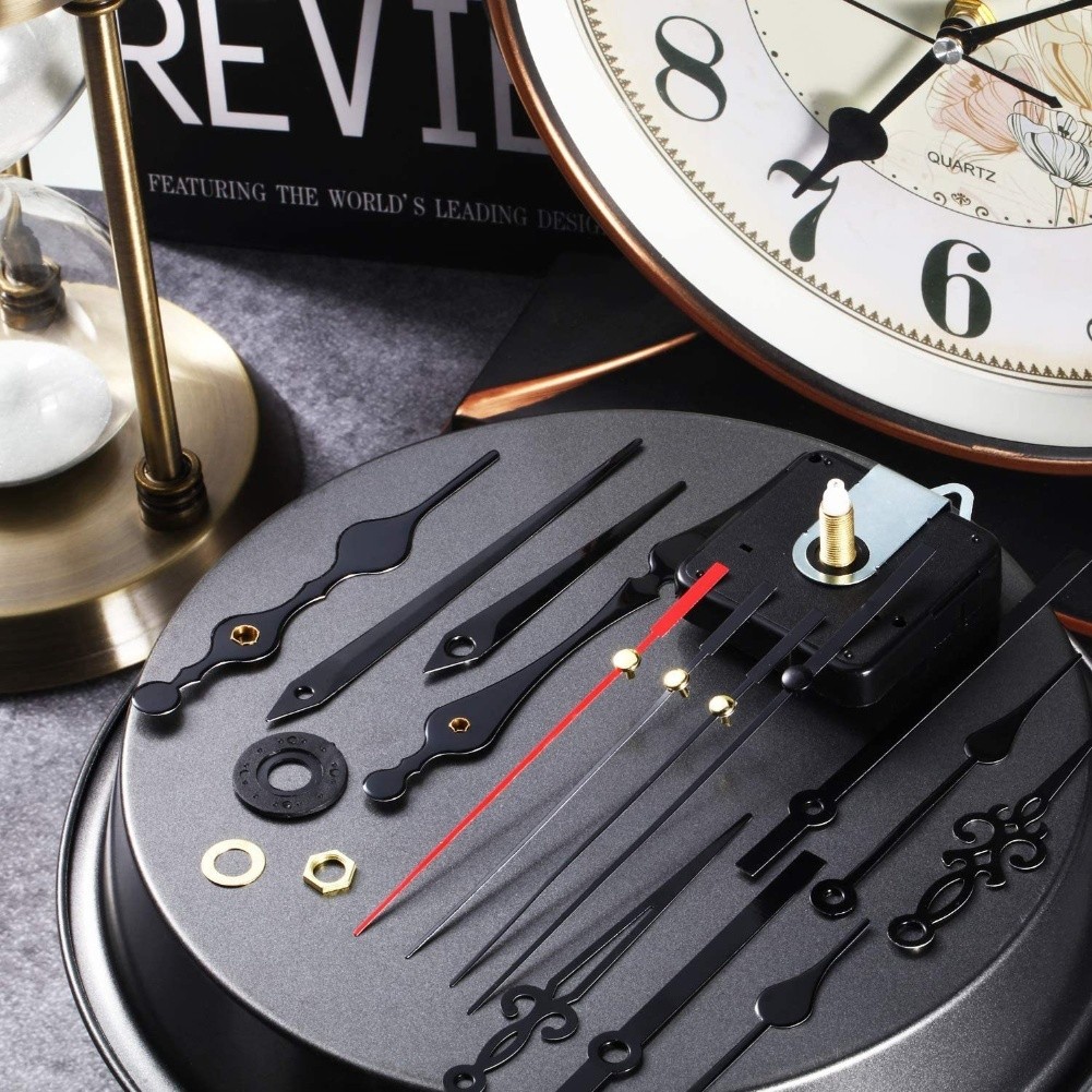Silent Silent Clock Movement Kit with Multiple Hands Sets for Custom Clocks
