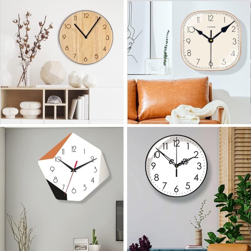 Silent Silent Clock Movement Kit with Multiple Hands Sets for Custom Clocks