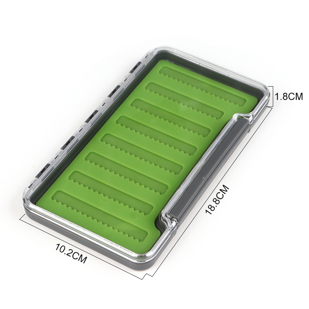 Compact Fishing Container Fly Tackle Storage Slim Design Fly Box Fishing Trips - Picture 24 of 26