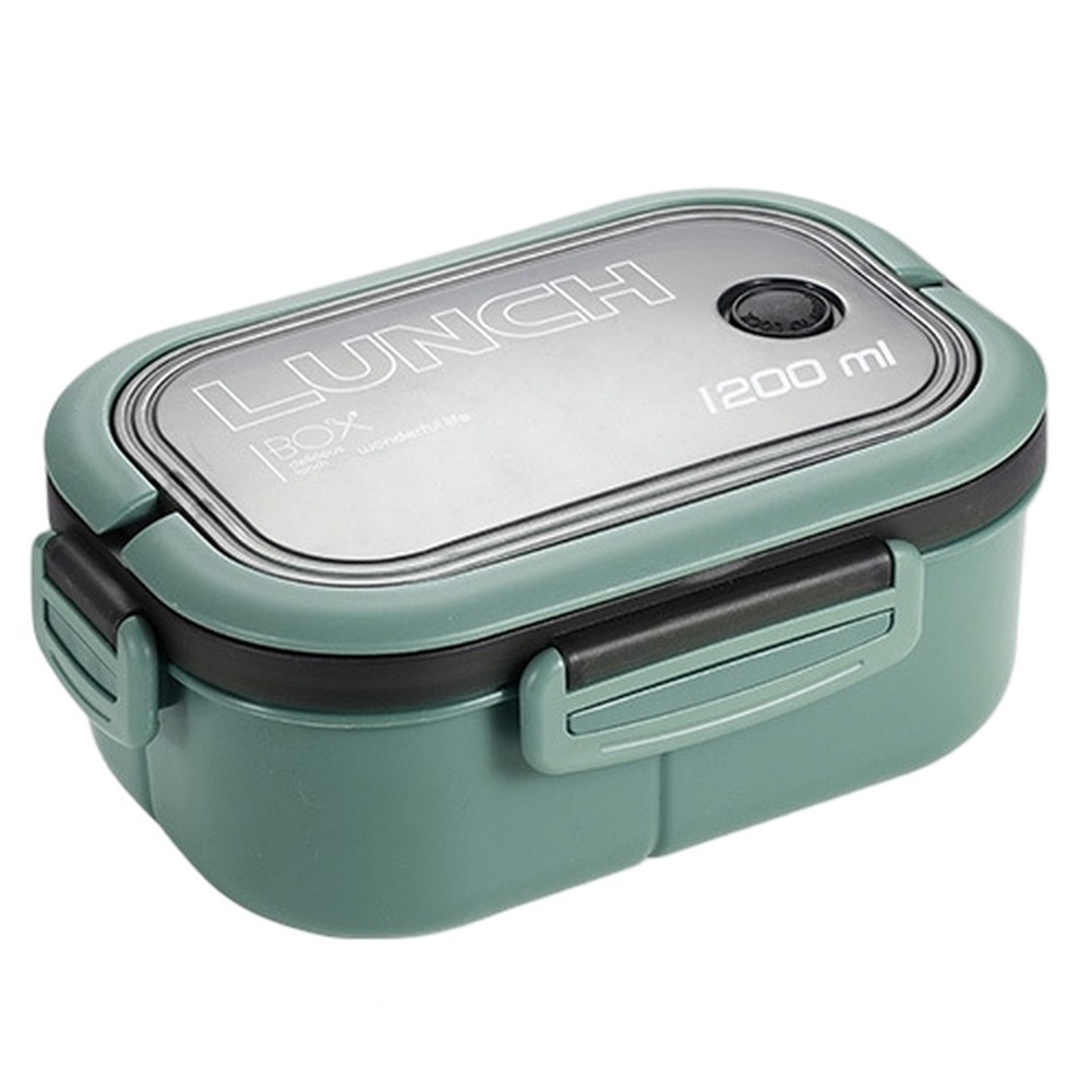 Travel Friendly Leak Proof Lunch Box Three Compartments Microwave Safe Design