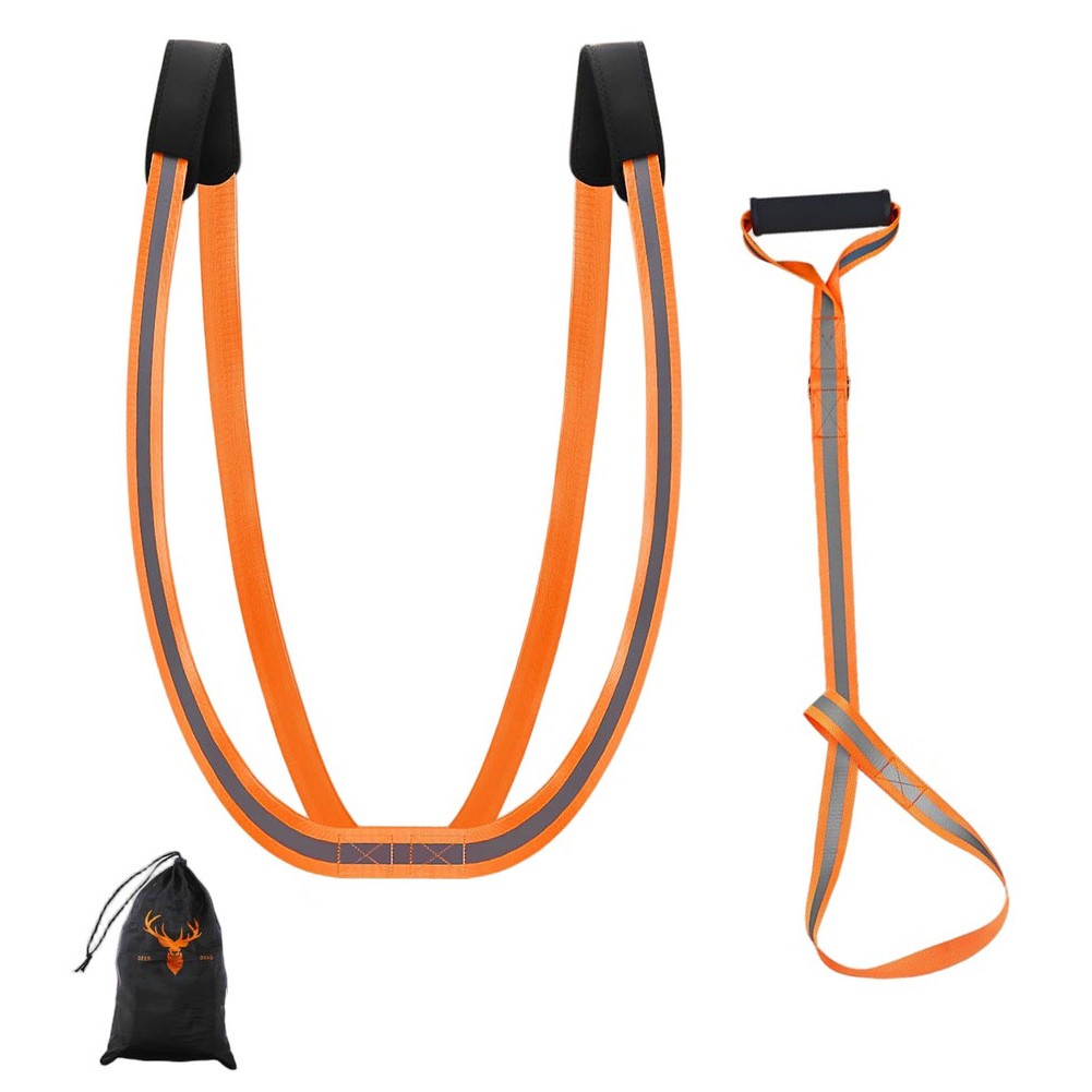 Hunting Deer Drag Harness with 400 Pound Capacity and Comfortable Pads - Picture 28 of 34