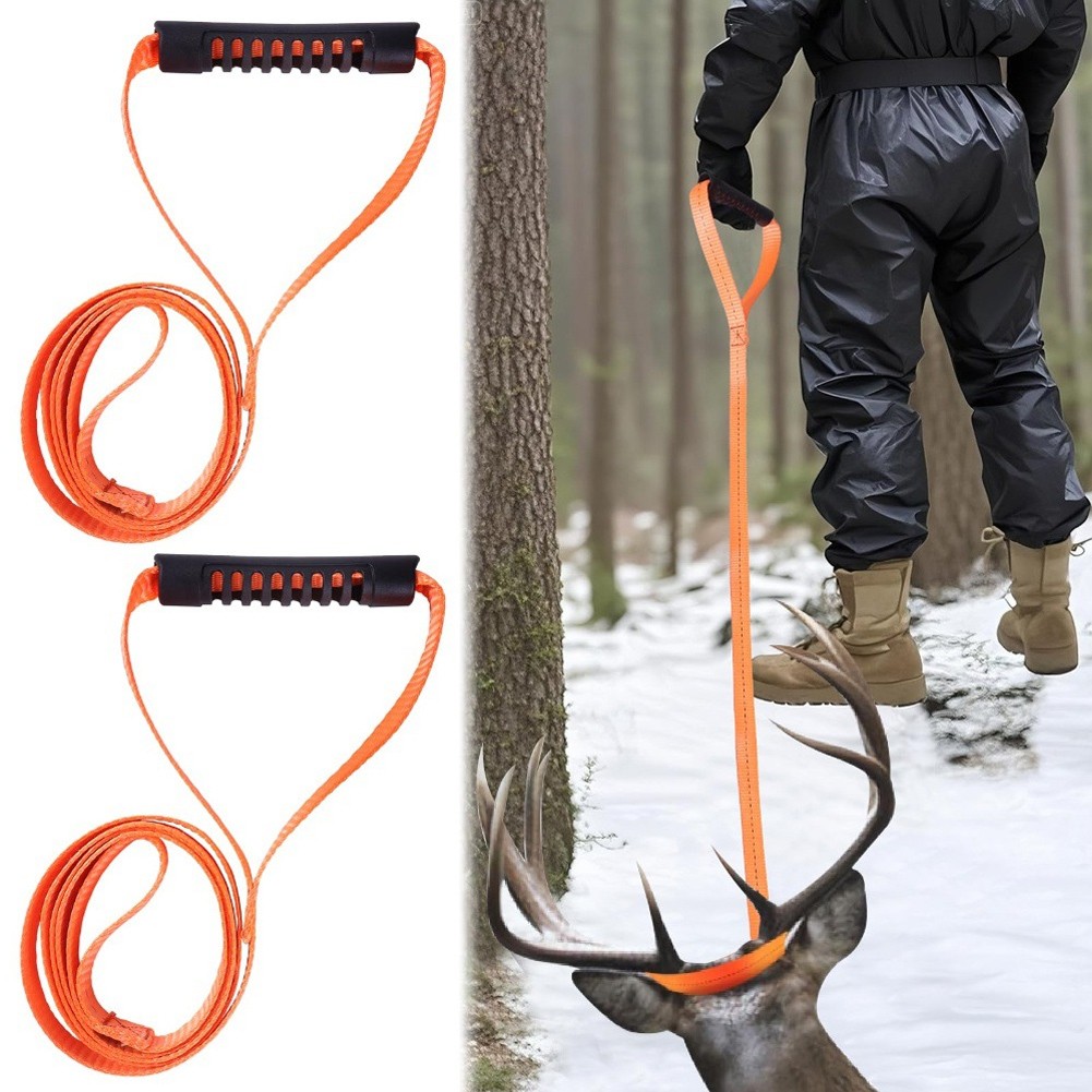 Hunting Deer Drag Harness with 400 Pound Capacity and Comfortable Pads - Picture 21 of 34