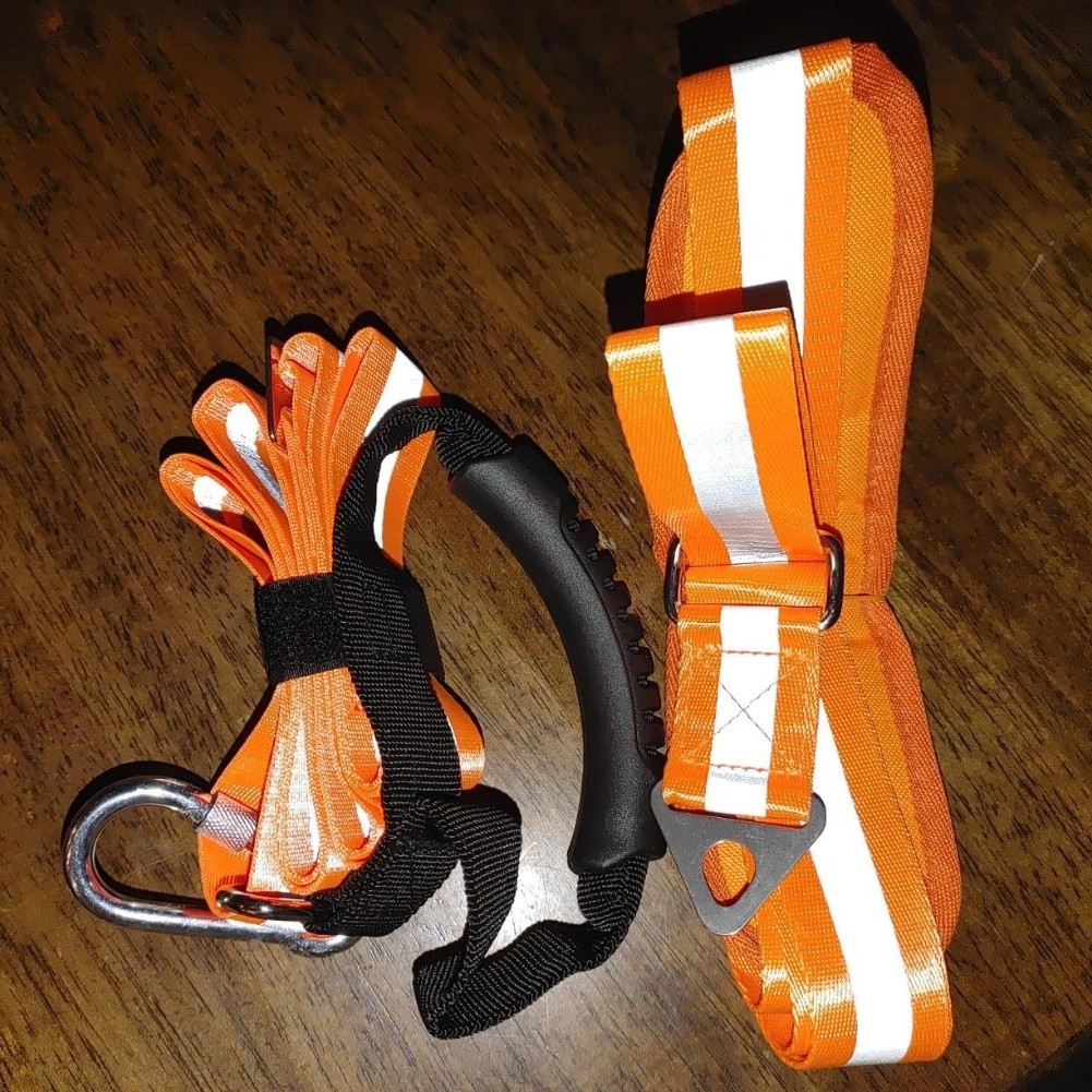 Hunting Deer Drag Harness with 400 Pound Capacity and Comfortable Pads - Picture 32 of 34