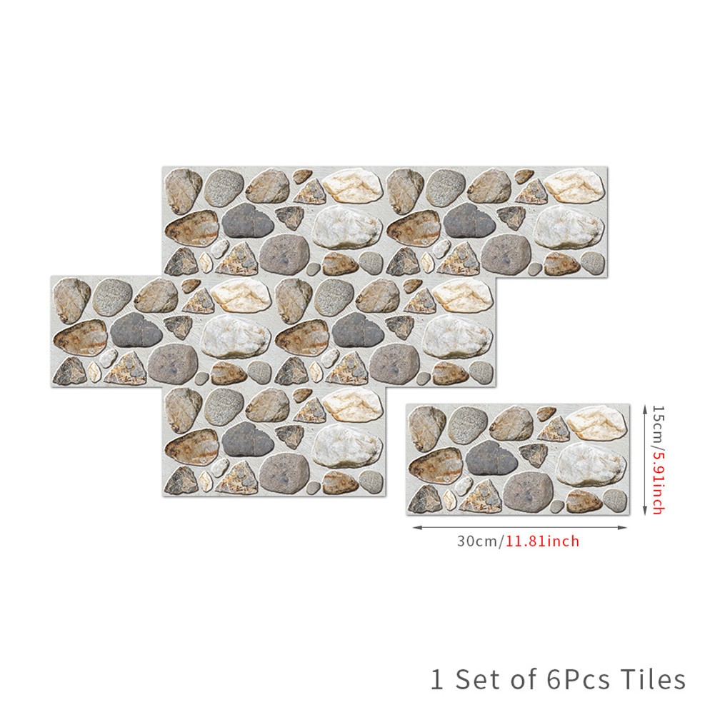 Simulated pebble frosted wall sticker, wall decoration renovation self-adhesive - Picture 5 of 11