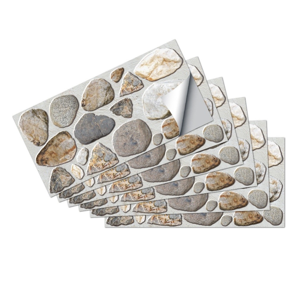 Simulated pebble frosted wall sticker, wall decoration renovation self-adhesive - Picture 6 of 11