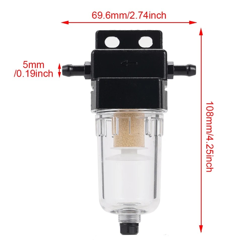 Water Oil Separator and Fuel Filter Kit for Diesel Heater Fuel Systems