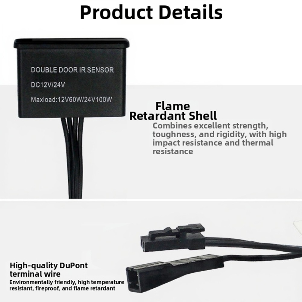 Ultra-Thin LED Strip With Dual Door Sensor: Smart Lighting & Energy Saving! - Picture 21 of 26