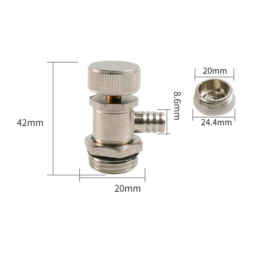 Automatic Drain Valve Brass for Heating Systems with Easy Installation Design