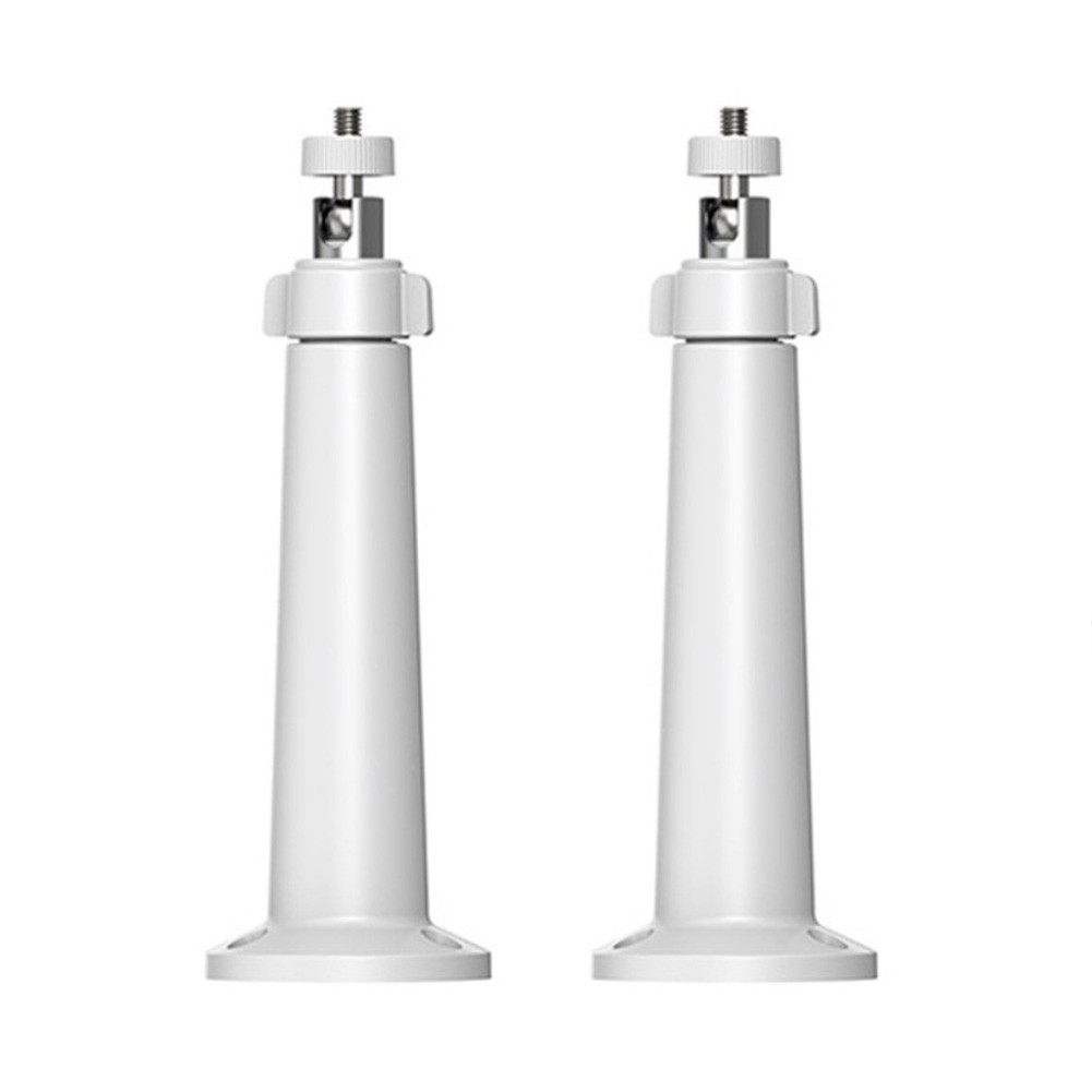 Adjustable ABS Wall Bracket for Solar Panel Cameras 2pcs Outdoor Installation