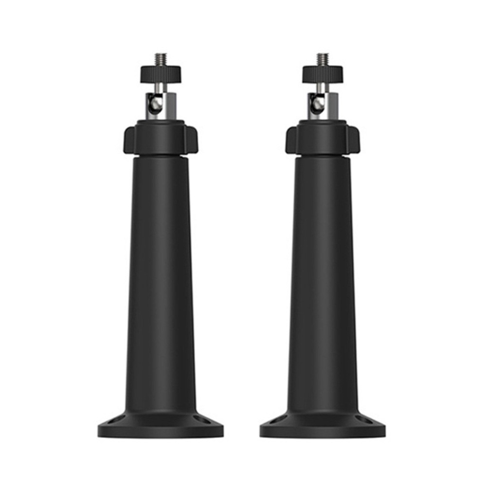 2pcs Adjustable Wall Mount Brackets ABS Solar Panel Camera Outdoor Use