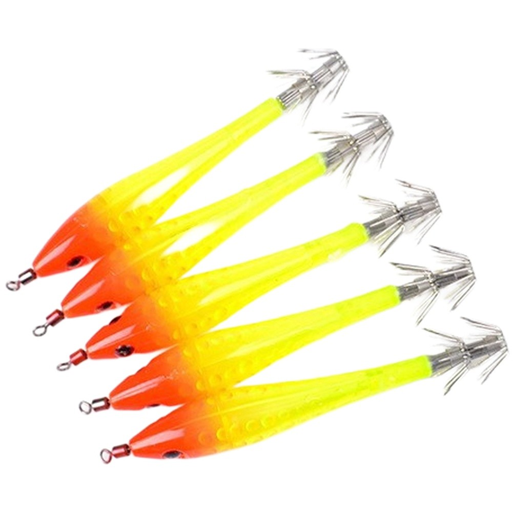 Fluorescent Tail Fishing Needle Light Absorption Pack Of 5 Resistance Reduction - Picture 21 of 32