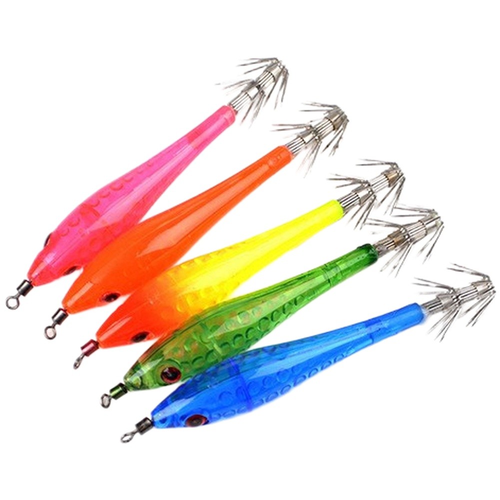 Fluorescent Tail Fishing Needle Light Absorption Pack Of 5 Resistance Reduction - Picture 24 of 32