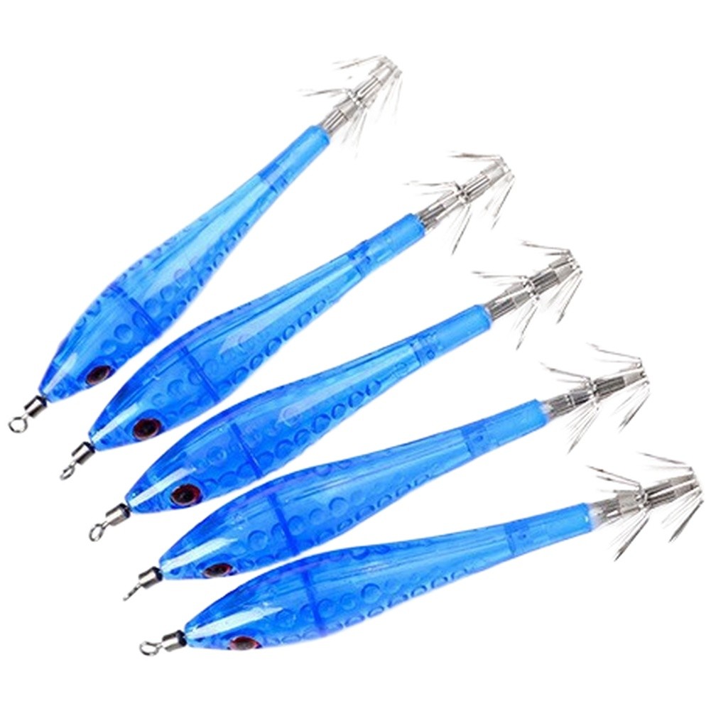 Fluorescent Tail Fishing Needle Light Absorption Pack Of 5 Resistance Reduction - Picture 13 of 32