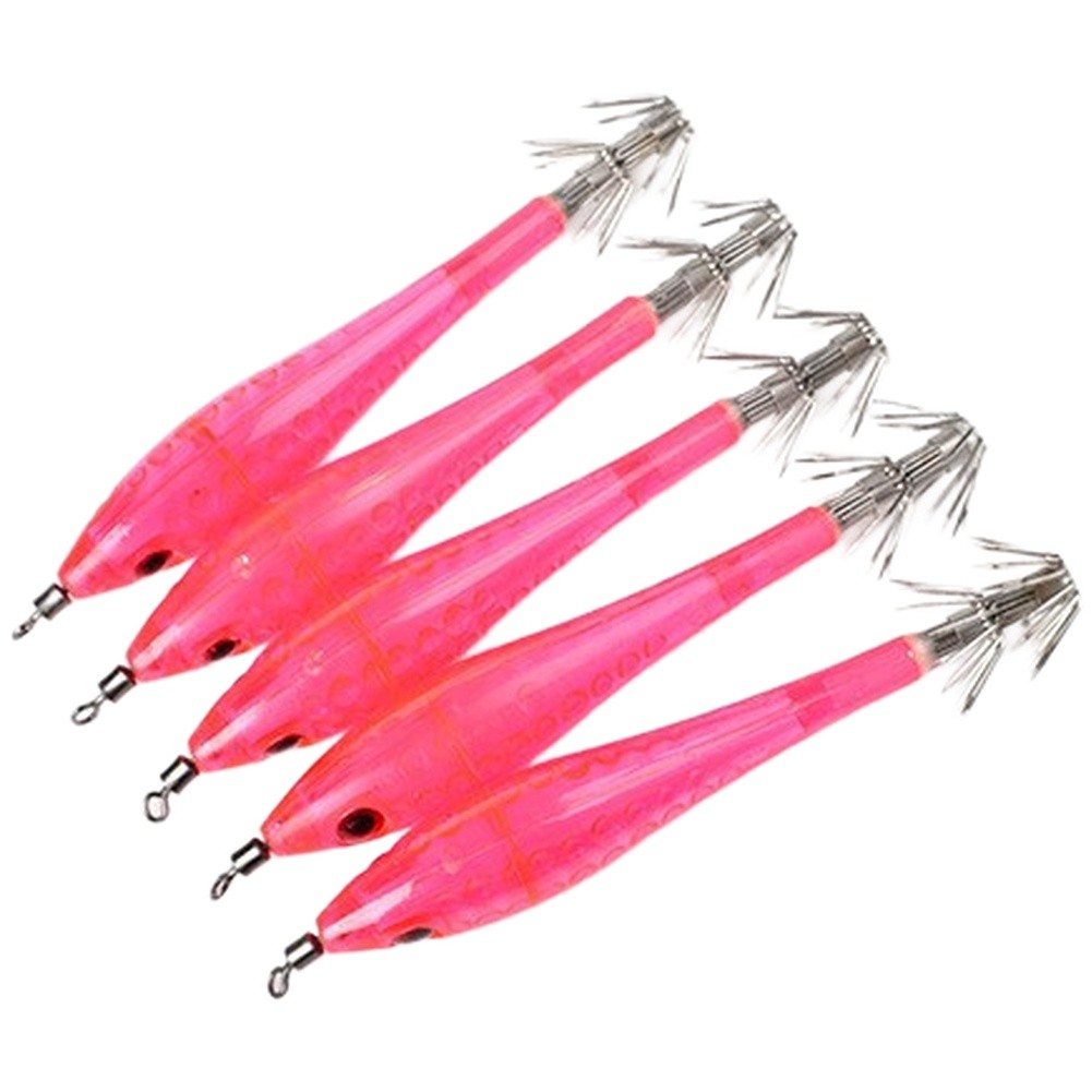 Fluorescent Tail Fishing Needle Light Absorption Pack Of 5 Resistance Reduction - Picture 22 of 32