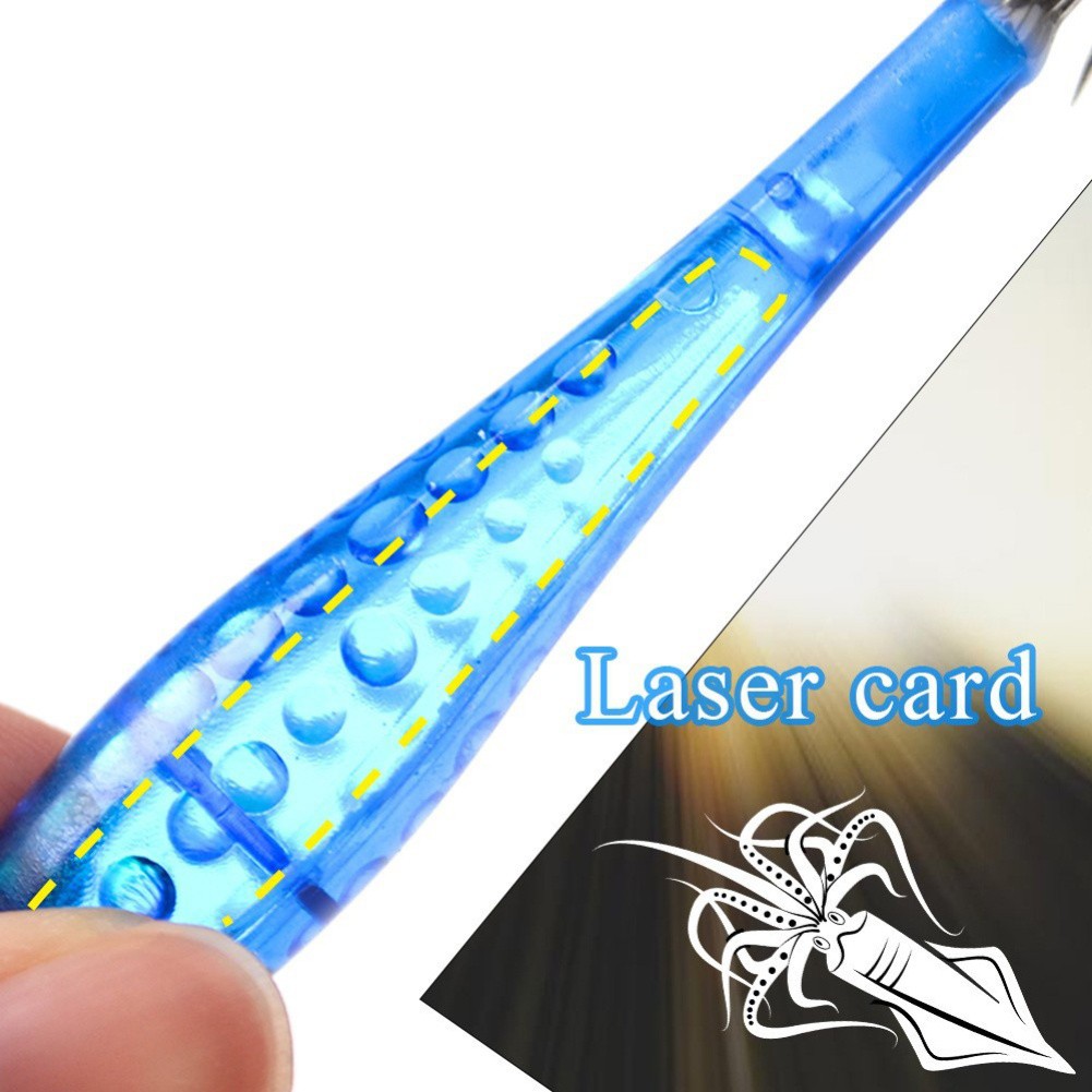 Fluorescent Tail Fishing Needle Light Absorption Pack Of 5 Resistance Reduction - Picture 17 of 32