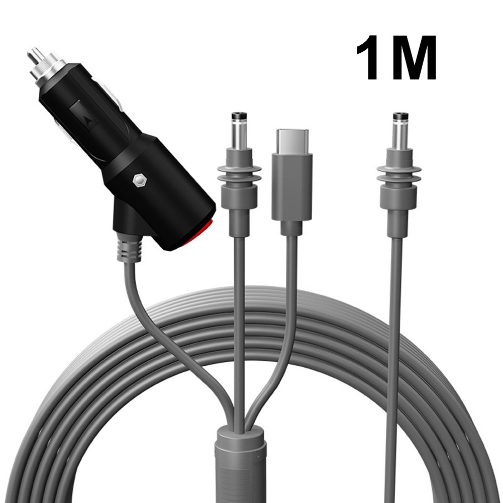 For Starlink For Mini Switch Power Cable 3 in 1 USB C and Car Socket Connector