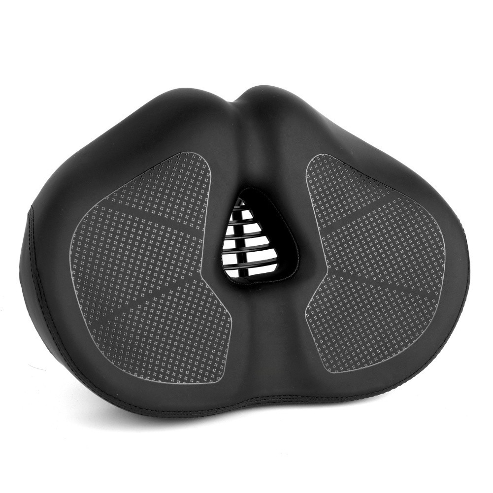 Soft Cycling Seat Cushion with Widened Design and Shock Absorption Foam