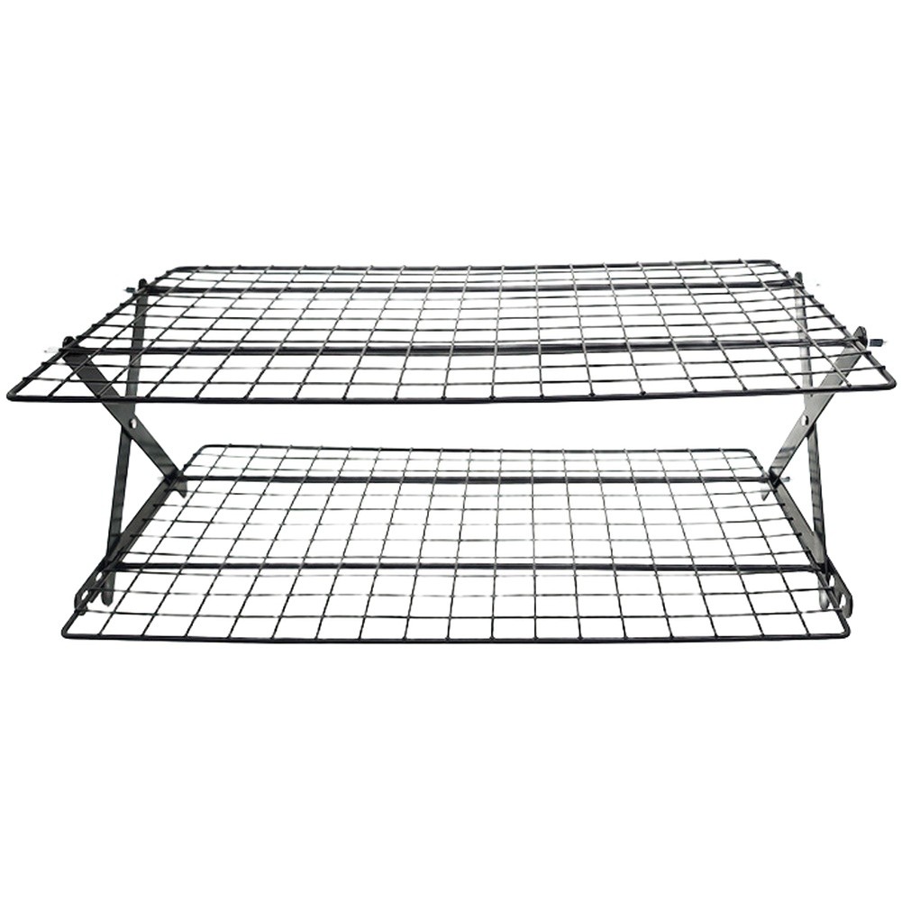 234 Tier Cooling Rack Foldable Stackable for Baking and Roasting Multiple Tiers